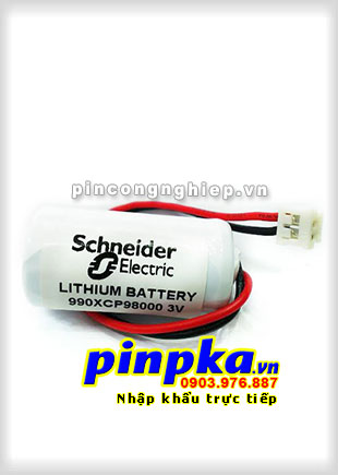 Pin Lithium PLC-CNC Schneider Electric 990XCP98000 1800mAh 3V